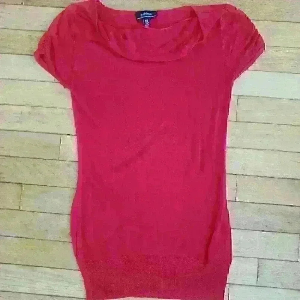 Le Chateau Short Sleeve Sweater